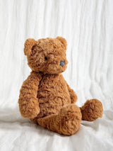 Next JoJo Maman Bébé Brown Barnaby Bear Soft Toy Plushie - Medium- Buy online at McGrocer