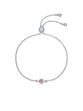 Ted Baker crystal drawstring bracelet vintage rose (British brand)