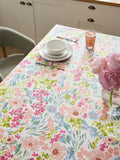 Multi Lisse Floral wipe clean tablecloth, imported from the UK