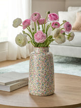 Next Pink Large Ditsy Floral Stoneware Vase- Buy online at McGrocer