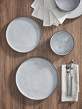 Light Grey Cloud 12 piece dinner set, imported from the UK
