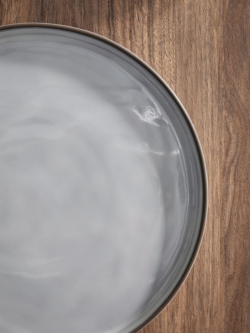 Light Grey Cloud 12 piece dinner set, imported from the UK