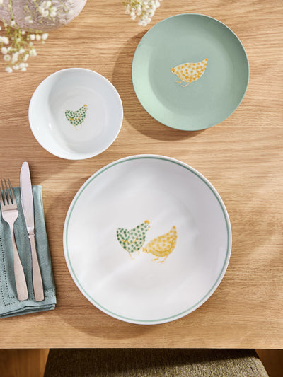 Next Sage Green Chicken Dinner Set 12 Piece- Buy online at McGrocer