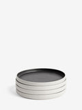 Otis black dinner plates set of 4, imported from the UK