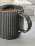 Stamford charcoal grey stacking mugs set of 4 (British brand)