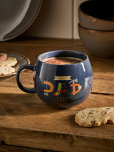 Next Navy Best Dad Ever Stoneware Mug- Buy online at McGrocer