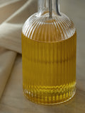 Clear Hollis Glass Oil Bottle