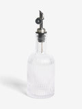 Clear Hollis Glass Oil Bottle