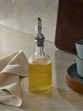 Clear Hollis Glass Oil Bottle
