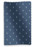 Emily Bond roman blind indigo blue wild thyme, imported from the UK