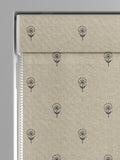 Emily Bond roman blind Charcoal Grey Wild Thyme - British product
