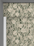 Emily Bond roller blind in Green Crocus made to measure - British product