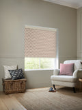 Emily Bond Swiss Red Hawthorn made to measure roller blind (British brand)