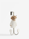 Hamish Highland cow over-door hook for bathroom, 18x9x8.5cm, imported from the UK