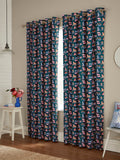 Cath Kidston teal green puppy fields made to measure curtains, UK version