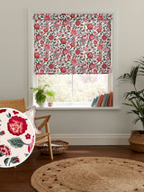 Next Cath Kidston Red Strawberry Gardens Made to Measure 100% Cotton Roman Blind- Buy online at McGrocer