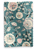 Cath Kidston Strawberry Gardens roman blind teal blue - British product