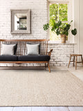 Asiatic Rugs Oyster Zander rug, imported from the UK