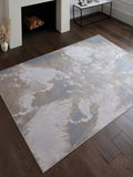 Asiatic Rugs Silver Aurora Cliff rug, imported from the UK