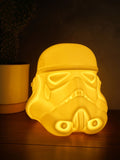 Suck UK ceramic stormtrooper helmet lamp with LED light - British product