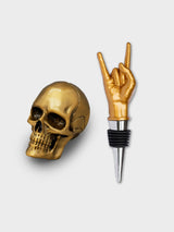 Next Suck UK Bronze Rock Bottle Stopper and Bottle Opener- Buy online at McGrocer