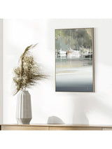 Next Art Marketing Gold Peaceful Mooring Canvas Wall Art 36x59x3cm- Buy online at McGrocer