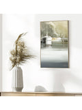 Gold Marina Days canvas wall art 36x59cm, UK version