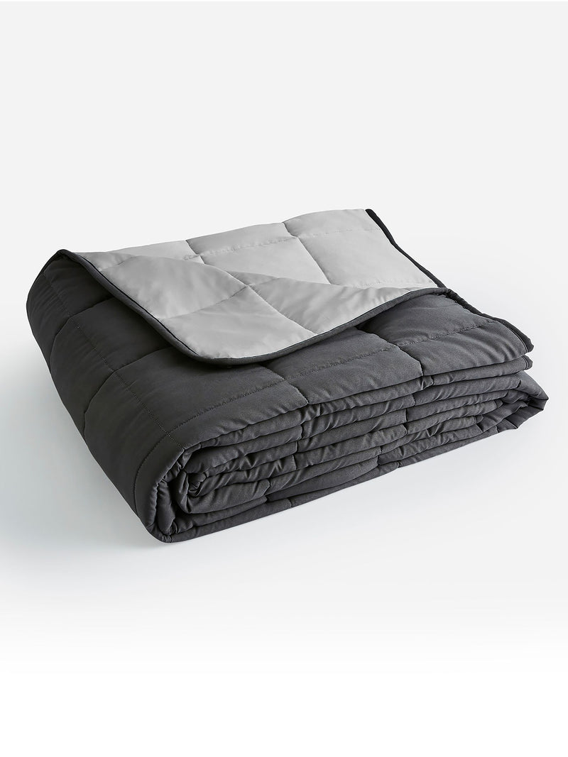 Silentnight grey weighted blanket 6.8kg cooling, imported from the UK