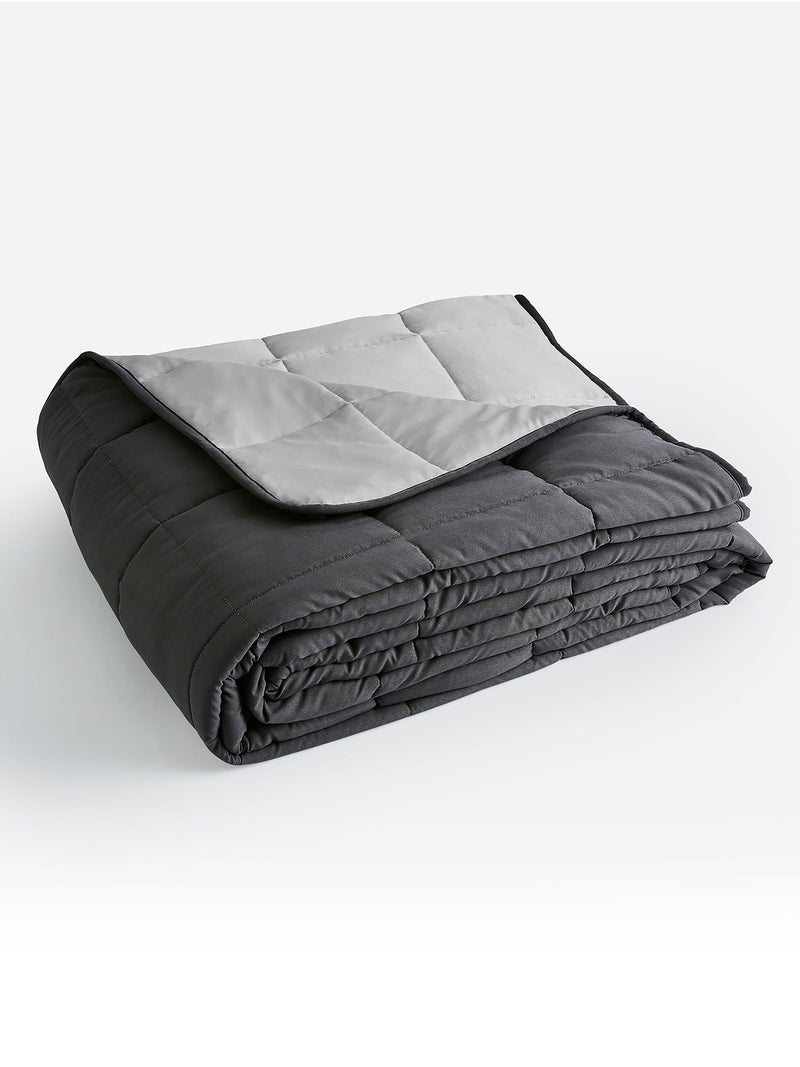 Silentnight grey weighted blanket 6.8kg cooling, imported from the UK