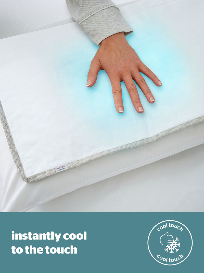 Silentnight Soft Restore Cooling Gel Pillow Pad 60x40cm (British brand)
