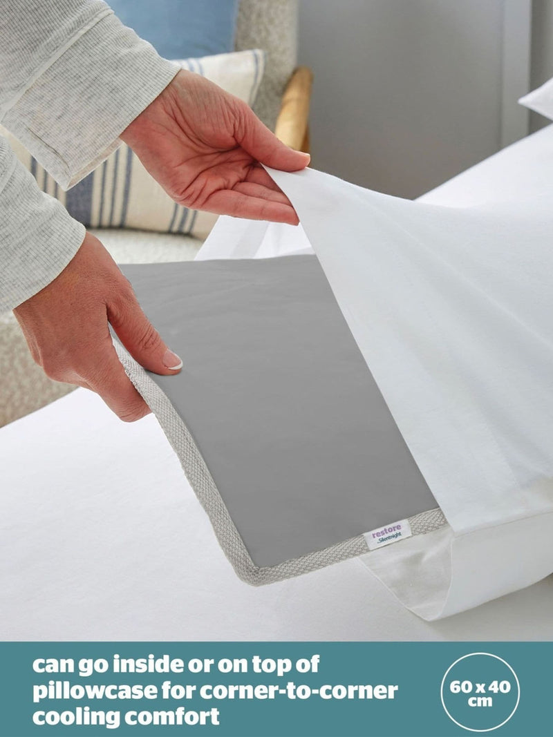Silentnight Soft Restore Cooling Gel Pillow Pad 60x40cm (British brand)