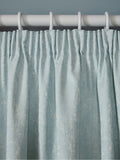 Laura Ashley Blue Whinfell Headertape curtains 163x137cm (British brand)