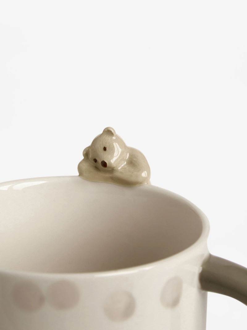 Bertie The Bear mug natural bear design 10.5cm - British product