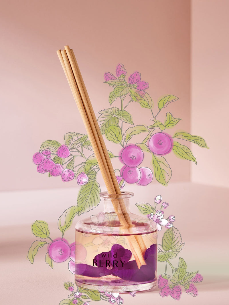 Berry Country Classic reed diffuser 200ml - British product