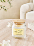 White Jasmine mini candle 6cm (British brand)