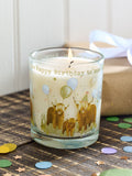Natural Hamish Happy Birthday Pure Linen Scented Candle