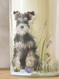 Stanley the Schnauzer Pure Linen candle 91.5cm (British brand)
