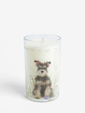 Stanley the Schnauzer Pure Linen candle 91.5cm (British brand)