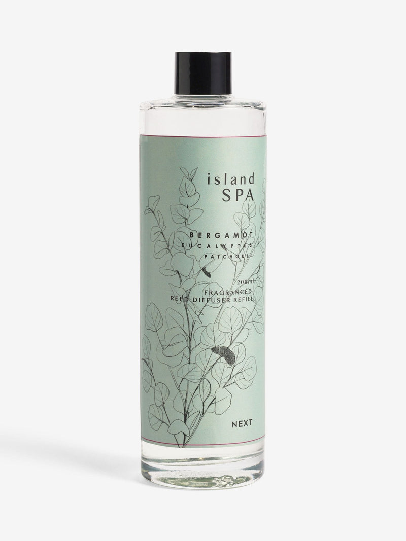 Diffuser refill with eucalyptus, bergamot and green tea scent - British product