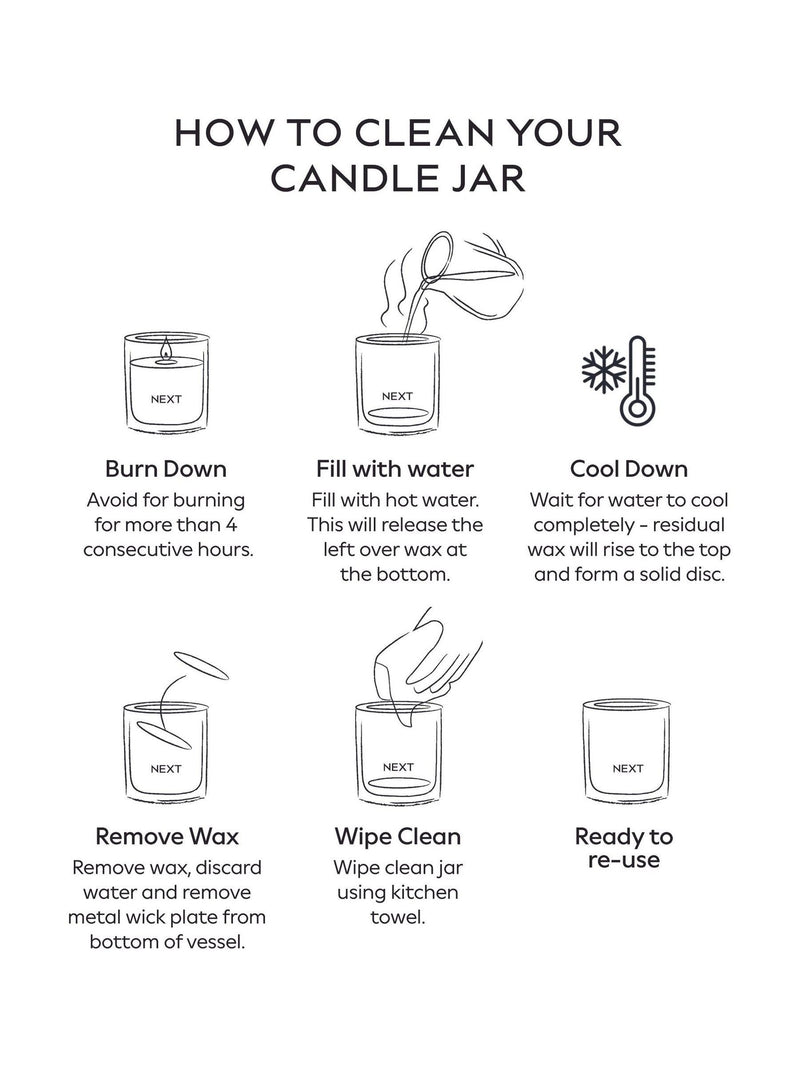 Luxe Noir Cassis & Coconut confetti candle - British product