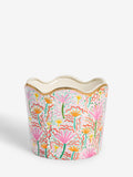 Lucy Tiffney pink large wiggle ceramic planter, UK version