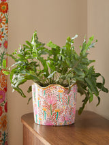 Next Lucy Tiffney Pink Large Wiggle Ceramic Planter- Buy online at McGrocer