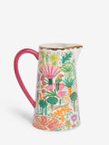 Lucy Tiffney pink floral animal jug vase, UK version
