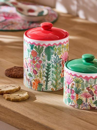 Next Lucy Tiffney Pink Large Storage Jar- Buy online at McGrocer
