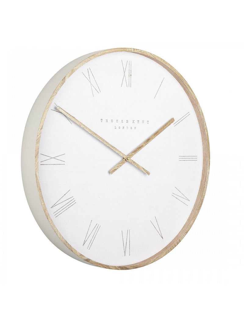 Thomas Kent Clocks Natural Nordic wall clock 21 inch (British brand)