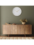 Thomas Kent Clocks Natural Nordic wall clock 21 inch (British brand)