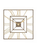 Thomas Kent gold square wall clock 24 inch (British brand)