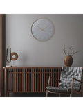 Thomas Kent Clocks Grey Nordic wall clock 21'' (British brand)