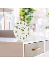 Horloge de cheminée Thomas Kent Natural Arabic de 15 cm (6 pouces)