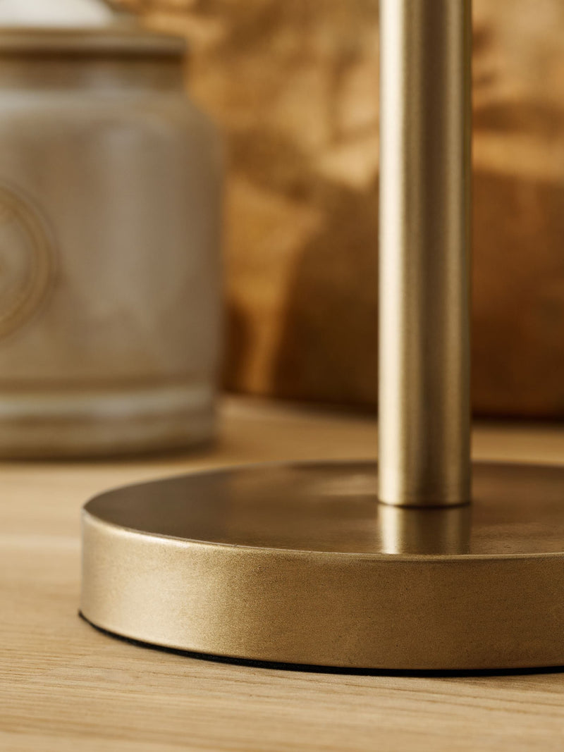 Antique Gold Hertford kitchen roll holder - British product